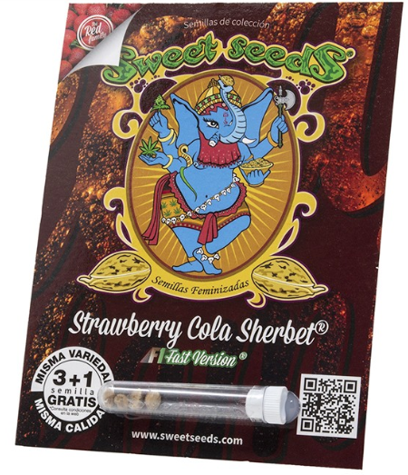 Strawberry Cola Sherbet F1 Fast x4 Sweet Seeds