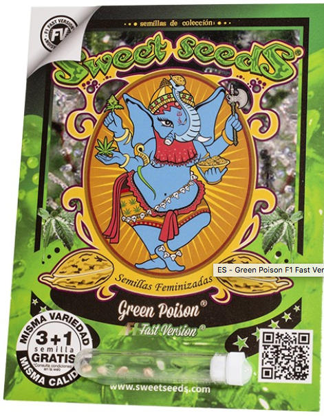 Green Poison F1 Fast x4 Sweet Seeds